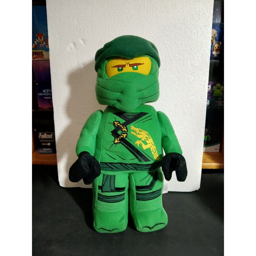 Lego Green Ninjago Lloyd Ninja Warrior 13" Plush Stuffed Toy Doll